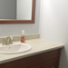 Custom Vanity and Matching Mirror