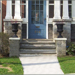 Cement stairs